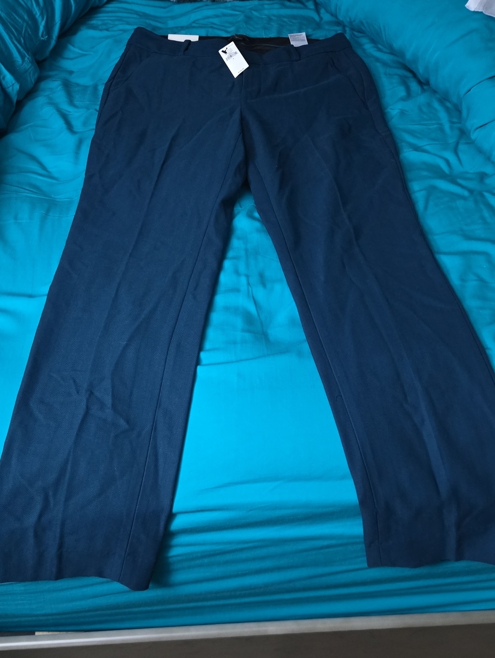Womens Banana Republic Dark Teal Dress Pants